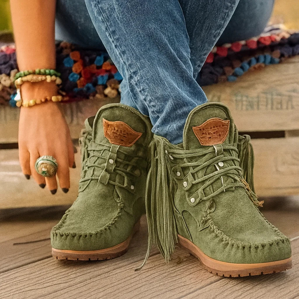 Último Dia 50% OFF Botas Chelsea Femininas de Cano Curto