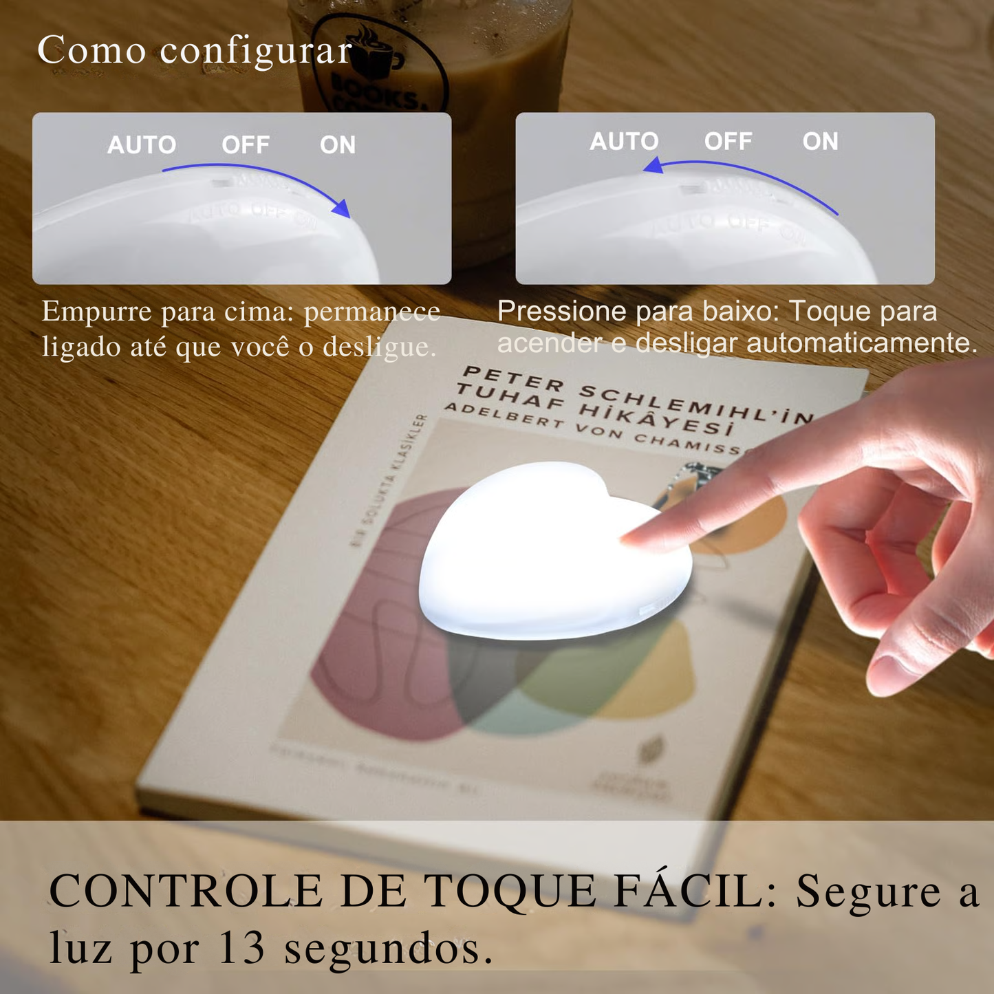 Luz LED para bolsa
