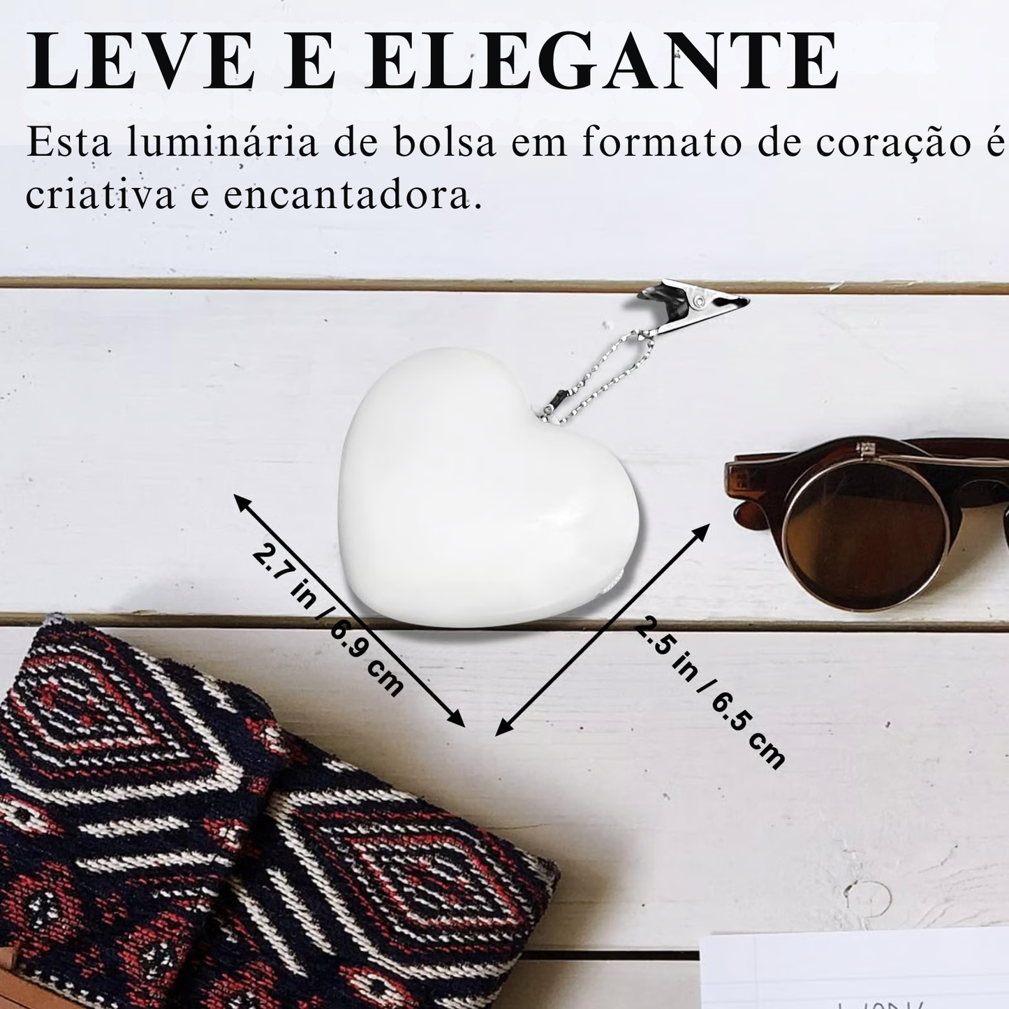 Luz LED para bolsa